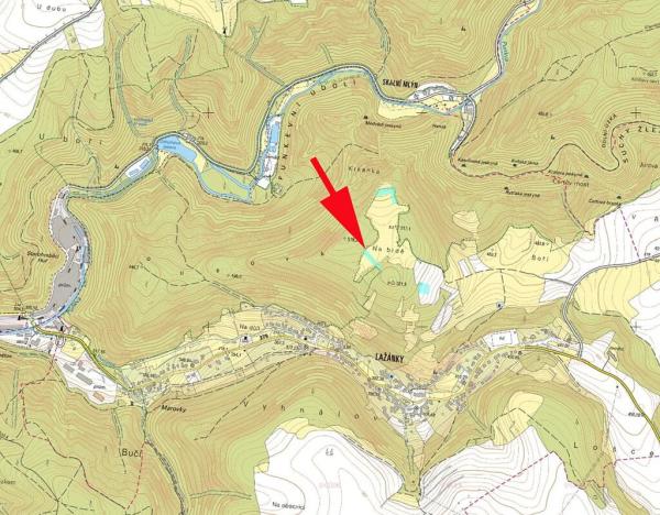 Prodej louky, Blansko, 2157 m2