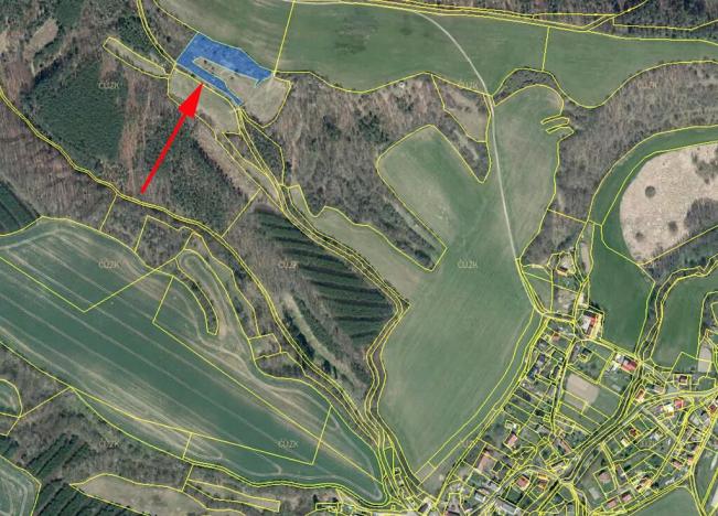 Prodej louky, Úštěk, 5477 m2