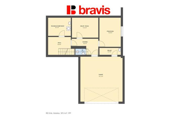 Prodej rodinného domu, Holubice, 197 m2