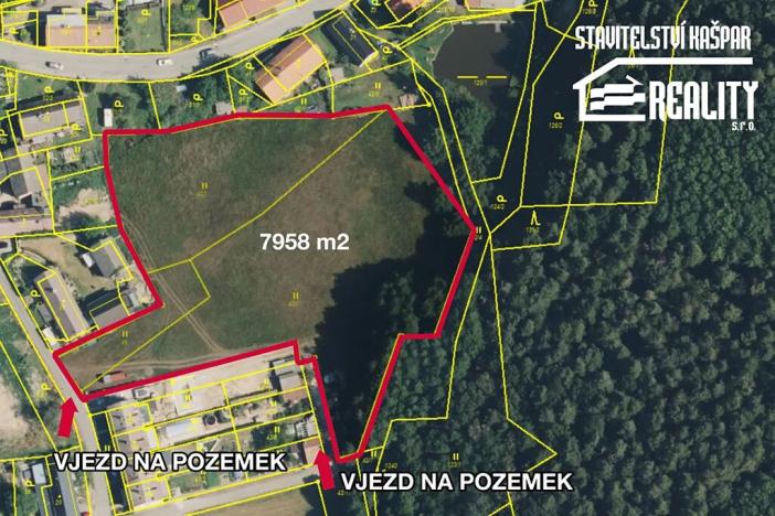 Prodej pozemku pro bydlení, Újezd u Chocně, 7958 m2
