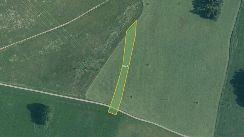 Prodej podílu pole, Novosedly nad Nežárkou, 11823 m2