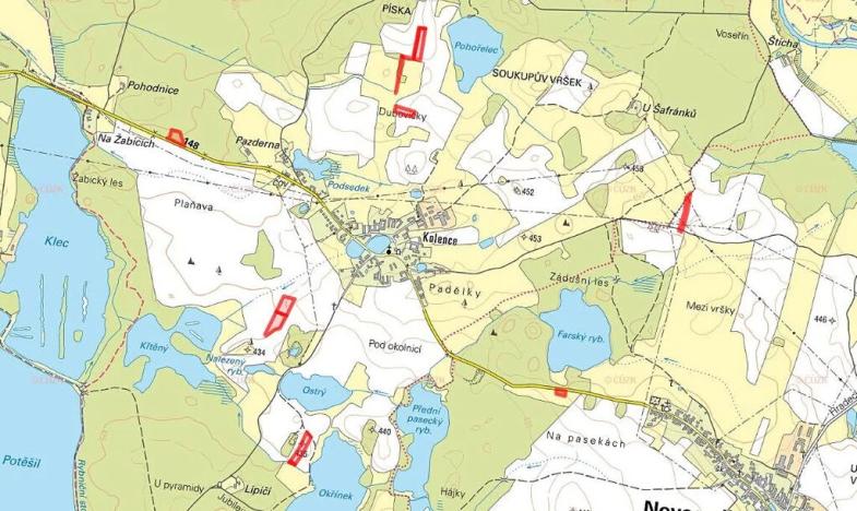 Prodej podílu pole, Novosedly nad Nežárkou, 11823 m2
