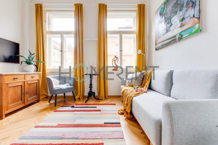Pronájem bytu 1+kk, Praha - Vinohrady, Lublaňská, 25 m2