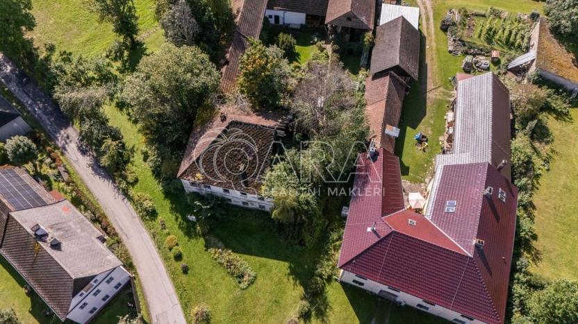 Prodej zemědělské usedlosti, Horní Planá - Hodňov, 617 m2