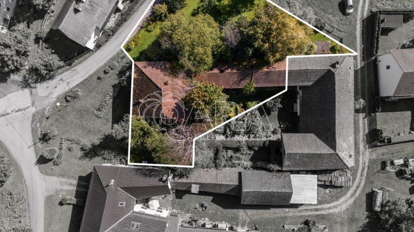 Prodej zemědělské usedlosti, Horní Planá - Hodňov, 617 m2