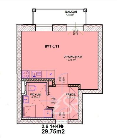 Prodej bytu 1+kk, Kašperské Hory, Česká, 30 m2