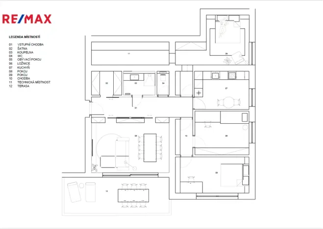 Prodej bytu 4+1, Praha - Smíchov, Pod Skalkou, 115 m2