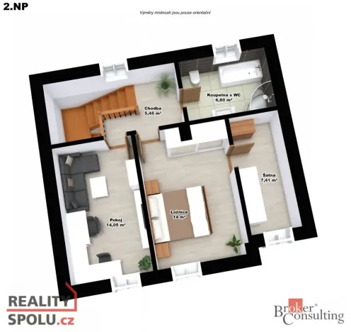 Prodej rodinného domu, Zdislava, 116 m2