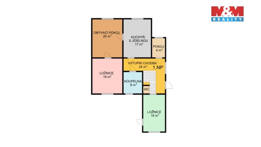 Prodej rodinného domu, Moravská Třebová, Palackého, 139 m2