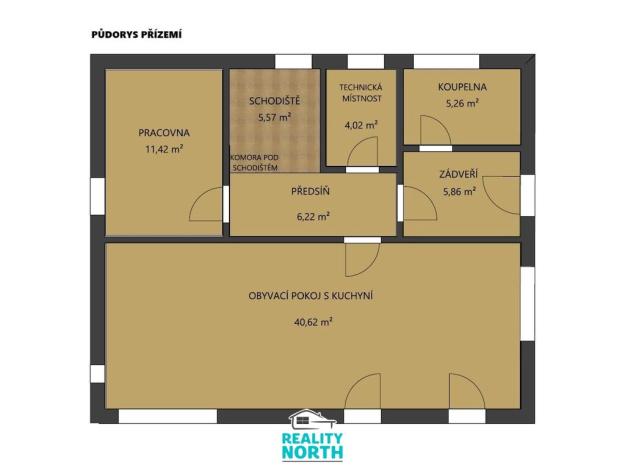 Prodej rodinného domu, Kralupy nad Vltavou - Zeměchy, U Háje, 153 m2