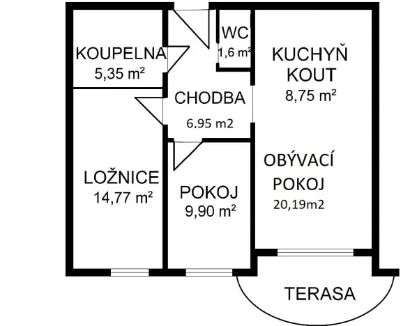 Prodej bytu 3+kk, Olomouc, Handkeho, 70 m2