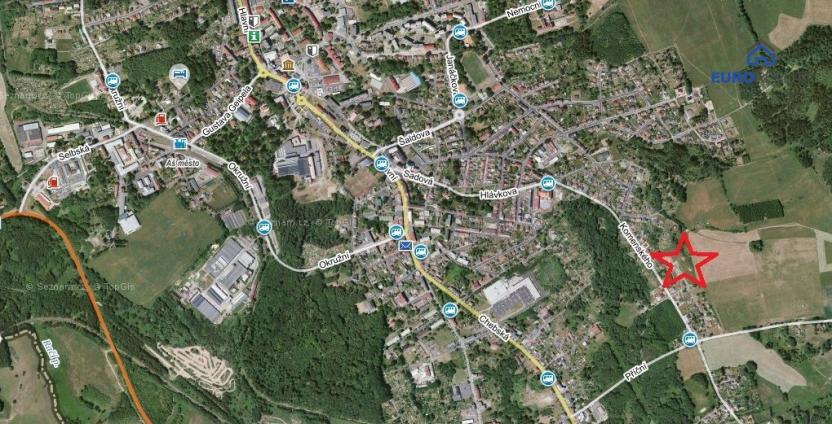 Prodej pozemku pro bydlení, Aš, 2670 m2