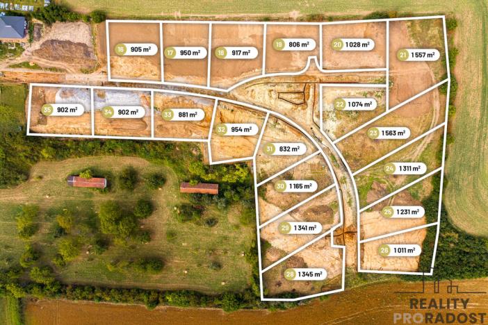 Prodej pozemku pro bydlení, Starý Bydžov, 806 m2