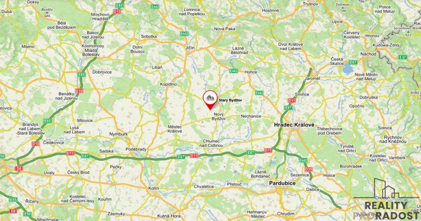 Prodej pozemku pro bydlení, Starý Bydžov, 806 m2