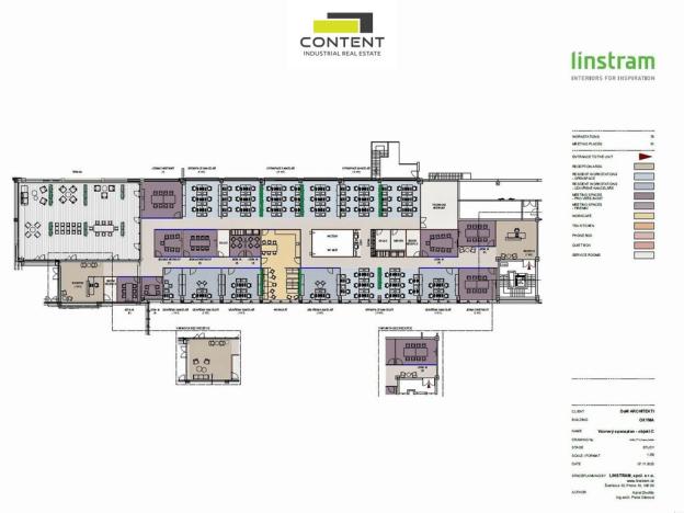 Pronájem výrobních prostor, Praha - Malešice, Sazečská, 1056 m2