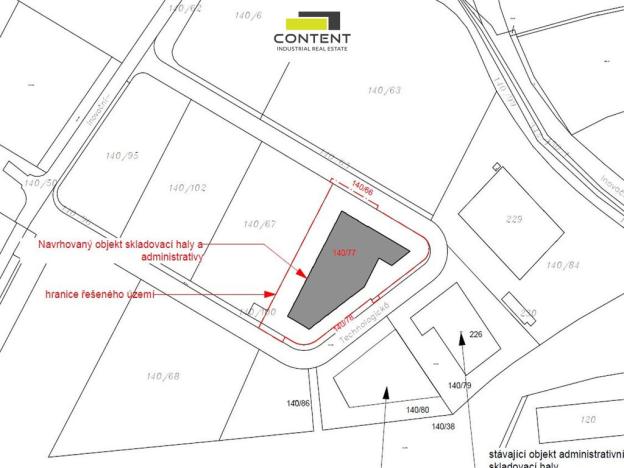 Pronájem výrobních prostor, Zlatníky-Hodkovice - Hodkovice, Technologická, 1154 m2