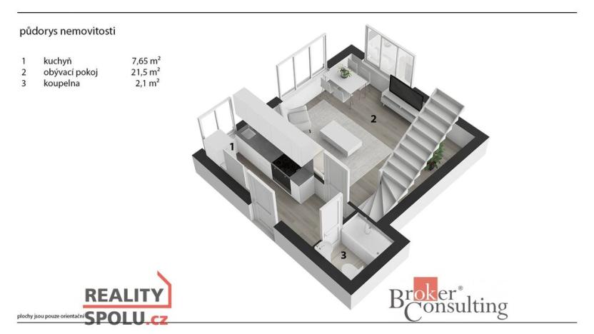 Prodej chaty, Úbislavice - Stav, 75 m2