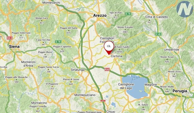 Prodej vily, Cortona, Itálie, 192 m2