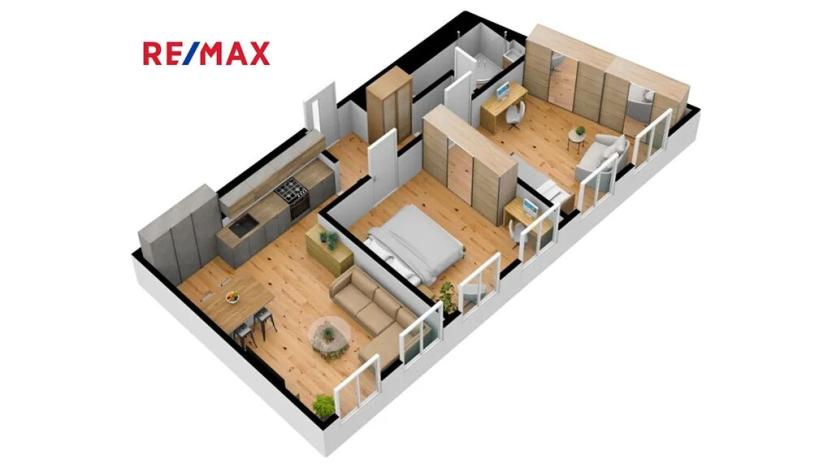 Pronájem bytu 3+kk, Praha - Staré Město, Rybná, 65 m2