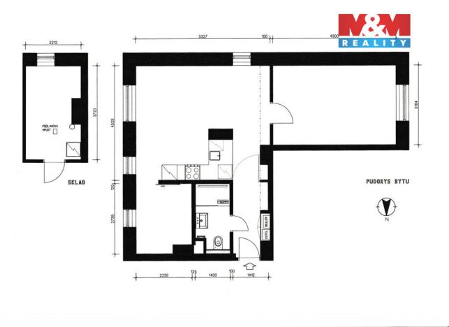 Prodej bytu 3+kk, Abertamy, ČSA, 54 m2