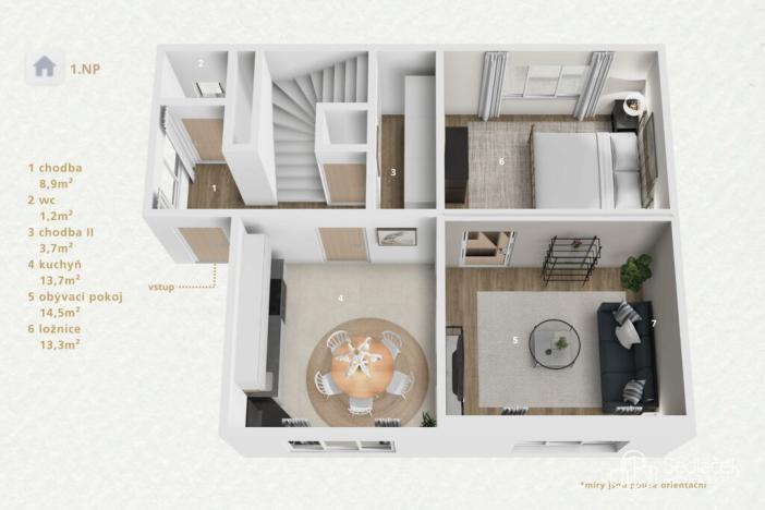 Prodej rodinného domu, Dolní Rychnov, Revoluční, 120 m2