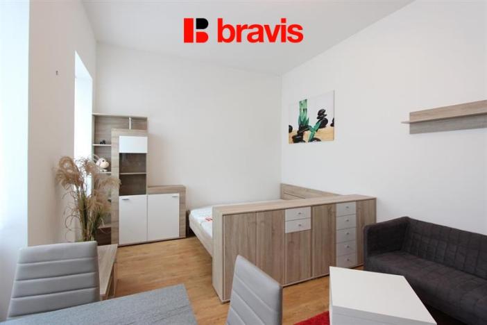 Pronájem bytu 1+kk, Brno, Stará, 28 m2