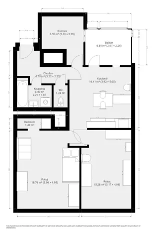 Pronájem bytu 2+1, Brno - Staré Brno, Zahradnická, 79 m2