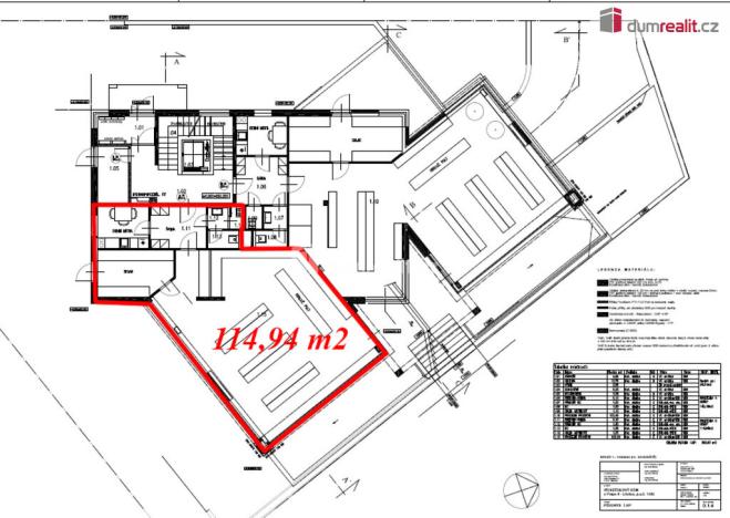 Pronájem obchodního prostoru, Praha, Štúrova, 115 m2