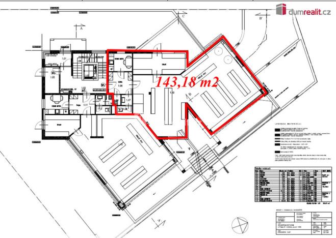 Pronájem obchodního prostoru, Praha, Štúrova, 143 m2