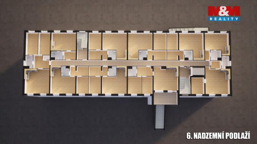 Prodej činžovního domu, Milovice, Topolová, 4261 m2