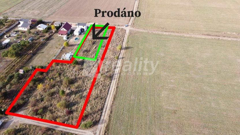 Prodej pozemku pro bydlení, Znojmo - Oblekovice, 732 m2