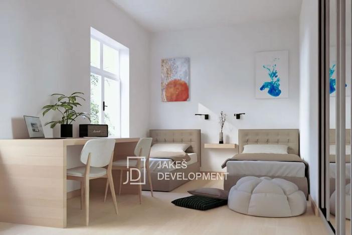 Pronájem bytu 1+kk, Praha - Liboc, Jenečská, 27 m2