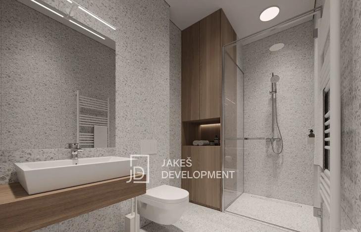 Pronájem bytu 1+kk, Praha - Liboc, Jenečská, 27 m2