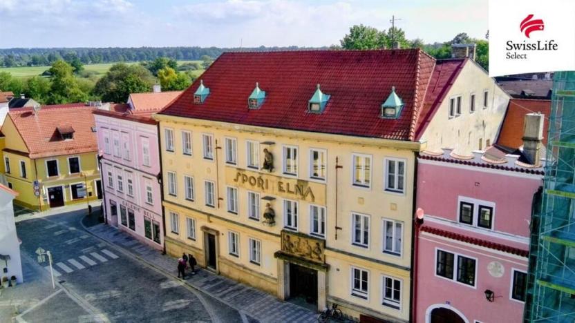 Prodej činžovního domu, Třeboň, Masarykovo nám., 1250 m2