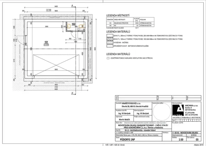 Prodej pozemku pro bydlení, Těmice, 40 m2