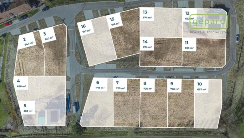 Prodej pozemku pro bydlení, Lochenice, 697 m2