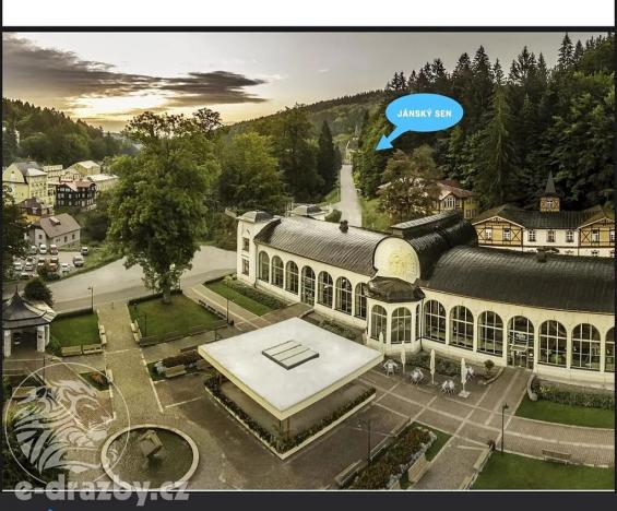 Dražba vily, Janské Lázně, Horní promenáda, 435 m2