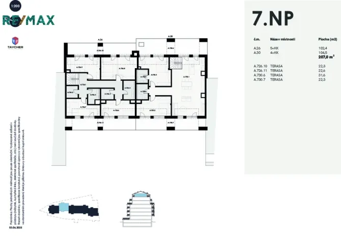 Prodej bytu 5+kk, Karlovy Vary, Šumavská, 166 m2