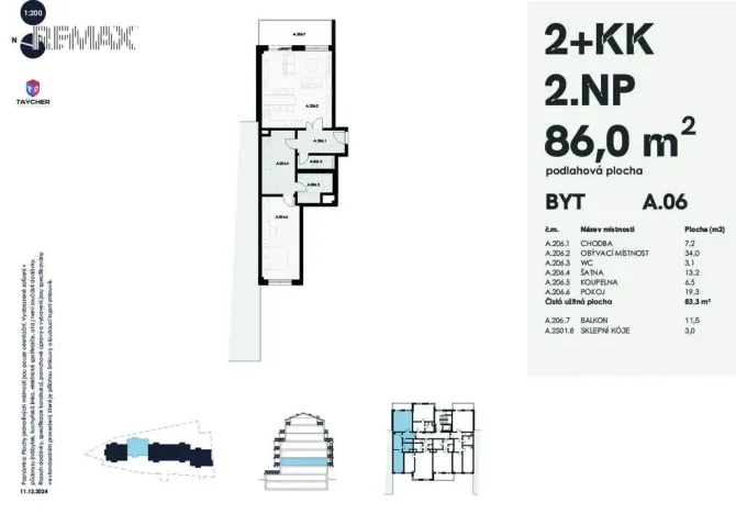 Prodej bytu 2+kk, Karlovy Vary, Šumavská, 86 m2
