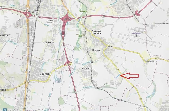 Prodej zahrady, Brno, 11220 m2