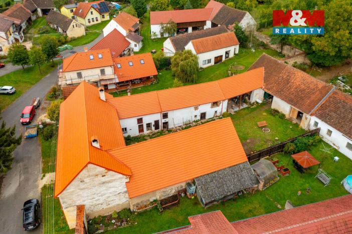 Prodej zemědělské usedlosti, Lhenice - Třešňový Újezdec, 540 m2