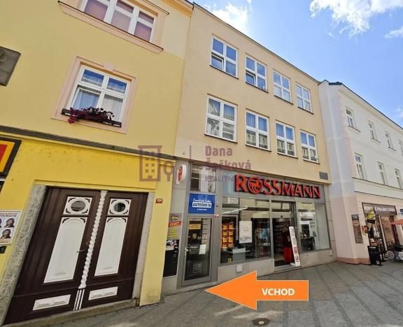 Pronájem bytu 1+kk, Jindřichův Hradec, Panská, 32 m2