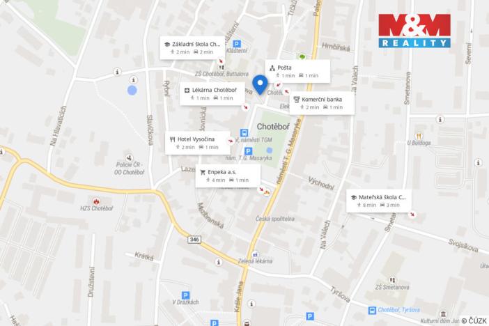 Pronájem bytu 3+kk, Chotěboř, 124 m2