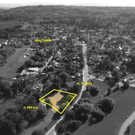 Prodej pozemku pro bydlení, Kamenice, Jílovská, 1485 m2