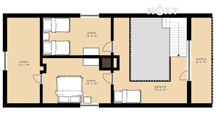 Prodej chalupy, Loučovice, 141 m2