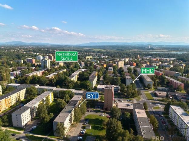 Pronájem bytu 3+kk, Karviná, Čajkovského, 53 m2