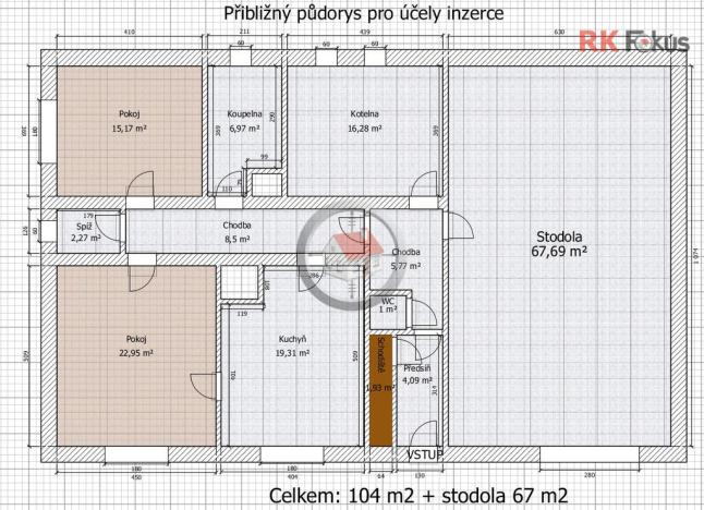 Prodej rodinného domu, Nové Město na Moravě - Studnice, 171 m2