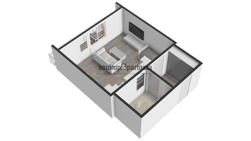 Prodej bytu 2+kk, Praha - Kbely, Sedlářova, 50 m2