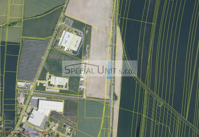 Prodej komerčního pozemku, Unhošť, tř. Dr. Beneše, 2208 m2