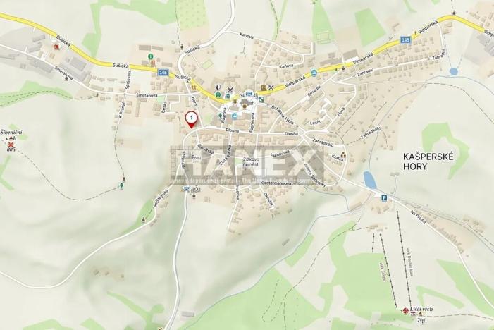 Prodej pozemku pro bydlení, Kašperské Hory, Nerudova, 958 m2